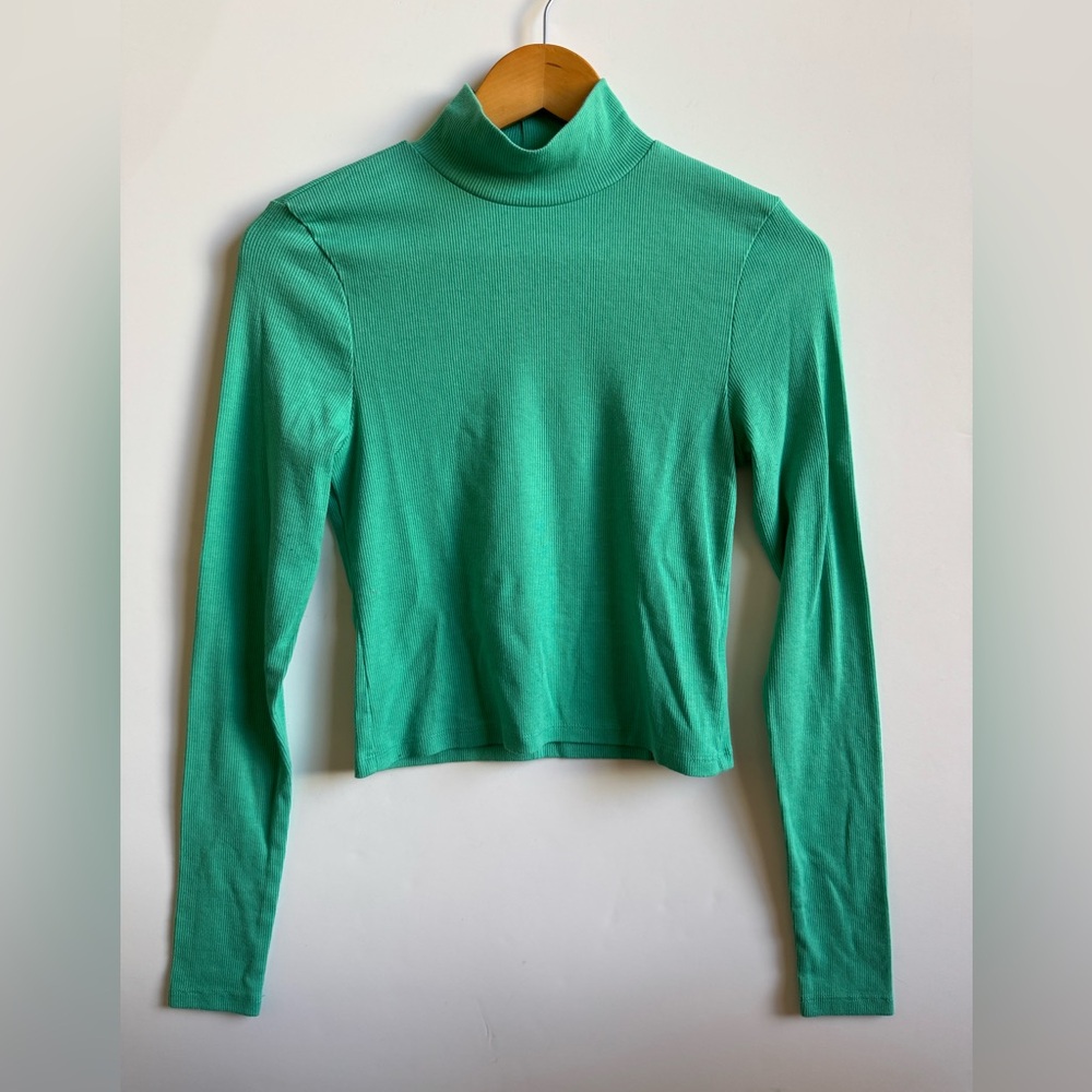 American Eagle Outfitters fitted Long Sleeve Turtleneck